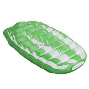 물 떠 다니는 침대 재미있는 정원 수영장 장난감 녹색 야채 수영장 플로트 풍선 물 침대 매트리스