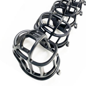 Museruola per gabbia per museruola in gomma morbida personalizzata su misura del produttore WLP per cani di taglia medio-piccola - Product Image 4