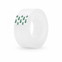 Ruban adhésif transparent en gros 12mm 18mm, petits rouleaux de ruban adhésif transparent pour l'école et le bureau