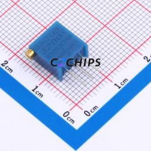 3296X-105-3H Adjustable Resistor / <b>Potentiometer</b> Through hole Component (THT)-3P,9.5x4.8mm Resistor 1mOhm 10% 500mW 250ppm/ - Product Image 1