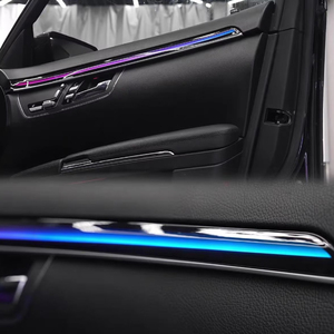 Iluminación Ambiental Interior LED de 64 Colores para Mercedes-Benz Clase S (W221) 2005-2013, Accesorios de Tiras de Atmósfera - Product Image 3