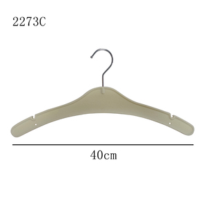 Cintres en velours avec logo personnalisé, antidérapants, en ABS, avec crochet en métal, vente en gros, présentoir <span class=keywords><strong>de</strong></span> vêtements - Product Image 5
