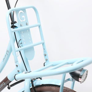 Vélo de ville pour <span class=keywords><strong>femme</strong></span> TXED Classic Retro Dutch Style en acier, <span class=keywords><strong>26</strong></span> <span class=keywords><strong>pouces</strong></span>, vitesse unique, frein V, pour une conduite en ville sur asphalte lisse - Product Image 6