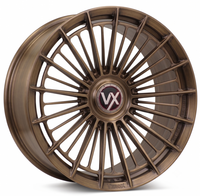 Jantes monobloc forgées sur mesure VeroX SP4 en alliage d'aluminium pour voitures particulières, jantes concaves pour BMW Mercedes Tesla DOT