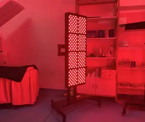 High Quality Custom Infrared Aluminum 3000W 3600W Black Red Light Therapy And Pemf Full Body Panel With Stand