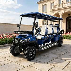 Voiturette de golf électrique populaire 2026 avec siège arrière pliable, batterie lithium 48V, pour parcours de golf et visites touristiques - Product Image 1