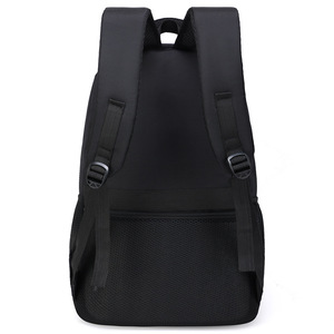 Men's Anti-Theft <b>Backpack</b> 20-35L Large Capacity Commuter Travel Bag Solid Color Detachable Straps Interior Zipper Pocket - Product Image 1