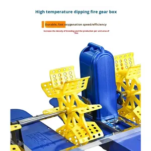 Aireador para Acuicultura Comercial |   Bomba de oxigenación flotante de rueda de paletas para estanques de peces de alto rendimiento, motor 220V/380V, nueva - Product Image 5