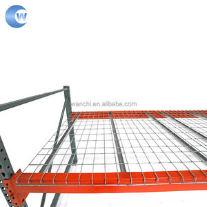 채널 방화 창고 랙 시스템 저장용 용접 금속 메쉬 와이어 데크 패널 - Product Image 6