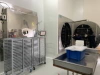 Machine de lyophilisation LYOMAC 200 kg en acier inoxydable 40 kW pour fruits, lait, aliments, peptides, poudre lyophilisée