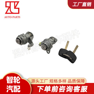 Mercedes-Benz Truck Door Handle <b>Lock</b> Cylinder 9607230609 9607231709 Grey Cylindrical <b>Lock</b> With 2 <b>Keys</b> - Product Image 3