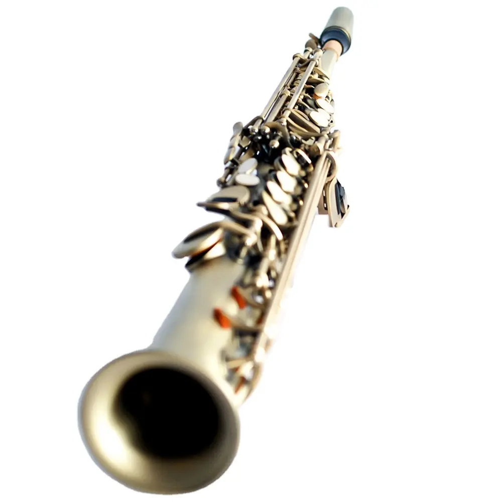 Chinesisches billiges gerades Blasinstrument Soprans axophon