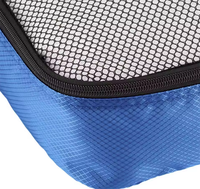 Cube d'emballage extérieur étanche personnalisé en gros 4 pièces avec fermeture à glissière organisateur de bagages de voyage Cube d'emballage de compression
