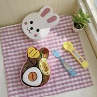 Jouet d'alimentation sur le thème des animaux, ensemble de vaisselle de luxe, simulation de ramen et de pudding, jeu de rôle, jeu d'imitation, jouet d'apprentissage précoce pour fille, 17*18.6CM