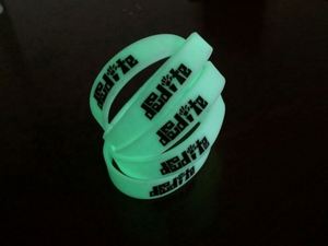 Pulseras Luminosas de Silicona Reciclada para Niños, Personalizadas - Product Image 6