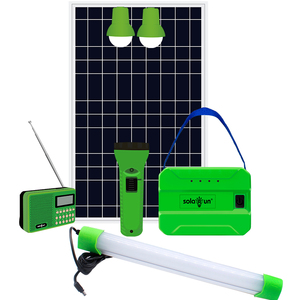 Toàn Cầu Xác Minh Nhỏ Litium Pin Năng Lượng Mặt Trời Powered Hệ Thống Chiếu Sáng <span class=keywords><strong>6W</strong></span> 6.4V 3600MAh Lifepo4 Pin Năng Lượng Mặt Trời Hệ Thống Bảng Điều Khiển Cho Nhà - Product Image 4