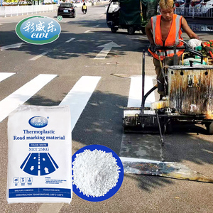 Vernice riflettente termoplastica Standard personalizzata per Auto linea di produzione per la strada di fabbrica difficile da sporcare - Product Image 1