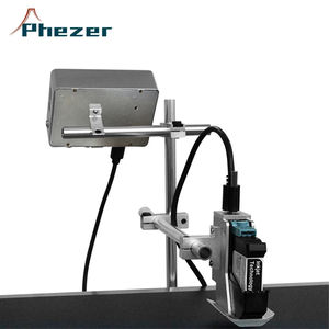 Industrieller Flaschen-Verfallsdatum-Automatik-Tintenstrahldrucker für Flex-Eier Mehrfarbiger Hochgeschwindigkeits-Digital-Tintenstrahldrucker für Kunststoff, Metall, Holz - Product Image 3