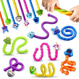 25CM Fingertip Toys Sensory Sticks Autism Textures Soothing Stress Reliefanxiety Relief Christmas <b>Gifts</b> Children's Toys - Product Image 1