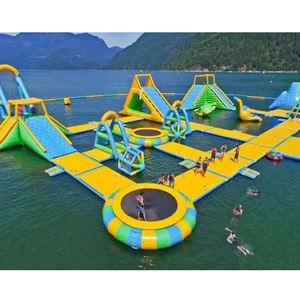 Lac gonflable jeux d'eau <span class=keywords><strong>piscine</strong></span> gonflable parcours d'obstacles d'eau pour adultes - Product Image 5