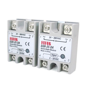 0-<strong>5V</strong> Control Single Phase <strong>Solid</strong> <strong>State</strong> <strong>Relay</strong> 10A 25A 40A 50A 60A SSR <strong>Relay</strong> <strong>Solid</strong> <strong>State</strong> - Product Image 1
