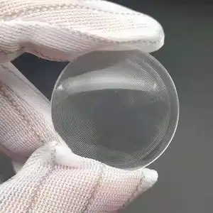 Sıcak satış PMMA yuvarlak şeffaf çapı 44mm yoğuşmalı fresnel lens