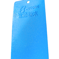 Peinture en poudre époxy bleue anti-rides résistante à la chaleur pour surfaces métalliques et appareils électroménagers