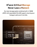 DDPAI Z90 Master 4K 3CH Dash Cam untuk Mobil dengan Dual STARVIS 2 IMX678, AI ISP Night Vision, ADAS, WiFi 4G Kontrol Suara Dashcam