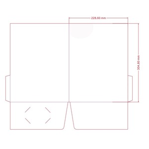 Busta Portadocumenti in Pelle Personalizzata, Formato <span class=keywords><strong>A4</strong></span> Pieghevole in Tre/Quattro Parti, per Documenti Aziendali ed Esposizioni - Product Image 5