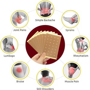 Xianyou 8 Confezioni di Cerotti alle Erbe Cinesi per <span class=keywords><strong>Ginocchia</strong></span>, Articolazioni <span class=keywords><strong>e</strong></span> Collo, Sollievo Rapido dal Dolore, Cerotti Analgesici Tiger Balm per Schiena <span class=keywords><strong>e</strong></span> Spalle - Product Image 3