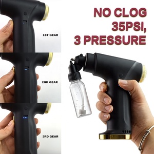 Kit de compresseur d'aérographe professionnel multi-usage à alimentation par gravité pour coiffure, <span class=keywords><strong>peinture</strong></span> automobile, modélisme ; Aérographe portable 35 psi - Product Image 3