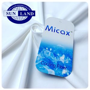 Tissu de cyclisme en maille pure jade, combinaison en fibre de refroidissement, séchage rapide, masque anti-microbien, 88% polyester, <span class=keywords><strong>micax</strong></span> 12%, spandex, tissu simple - Product Image 3