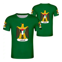 Nouveau Style Kurdistan Drapeau T-Shirt Qualité Officiel Israël Afghanistan T-shirt Palestine Irakien Équipe T-Shirt Pour Sport Match