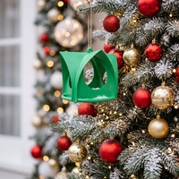 Mangeoire à oiseaux compacte, portable, facile à nettoyer, en plastique léger, suspendue, sans électricité, écologique, pour jardin