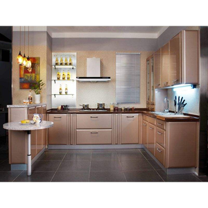 Gabinete de Cocina Modular Moderno Personalizado <span class=keywords><strong>Prima</strong></span>, Lacado, para Uso en Hogar, Hotel o Apartamento - Product Image 5