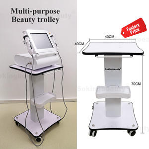 Chariot de haute qualité <span class=keywords><strong>4</strong></span> roues mobiles chariot de machine de salon de beauté de <span class=keywords><strong>spa</strong></span> facial - Product Image 2