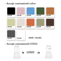 2025 Summer Women's A-Line Mini Dress Deep V-Neck Low-Cut Halter Sleeveless Ruffled Design Eco-Friendly Spandex Washable