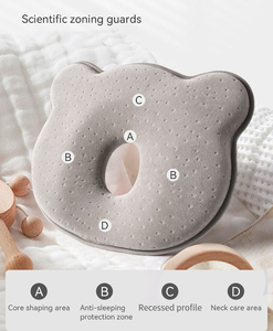 Grosir bantal bayi pelindung kepala bantal katun bantal pelindung bayi baru lahir bantal tidur untuk 0-1 tahun barang - Product Image 6