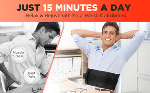 Cinturón de Soporte Lumbar Térmico Transpirable de Gran Venta, Faja Duradera para la Espalda para Oficina y Cuidado Diario de la Zona Lumbar - Product Image 4