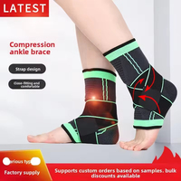 Protège-cheville de sport professionnel pour basketball, course à pied et fitness – Sangle de compression anti-entorse pour la fixation de l'articulation de la cheville
