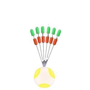 ทุ่นตกปลาผ้าฝ้ายสำหรับตกปลาหิน ทุ่นลอยแบบเลื่อนได้ ตีไกล ทนทาน ทำจากยาง รูปทรงสี่เหลี่ยม - Product Image 2