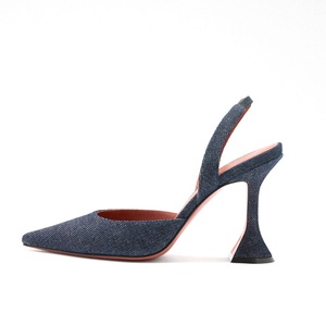 Scarpe da Sposa <span class=keywords><strong>con</strong></span> Punta Affusolata, <span class=keywords><strong>Tacchi</strong></span> Eleganti per Donne, Décolleté Argento Metallizzato Glitterato <span class=keywords><strong>con</strong></span> Tacco Sagomato - Product Image 6