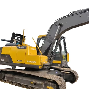Excavadora diésel de 14 toneladas Volvo EC140B usada original a precio competitivo con gran capacidad de trabajo de alto rendimiento a la venta - Product Image 1