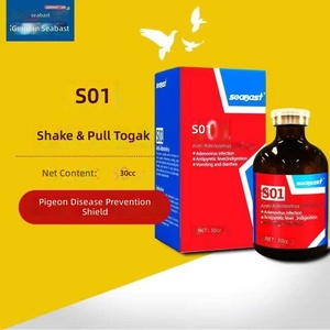 Medicina para Palomas de Sebastian - Dispersión, Vómito, Cistitis Glándula S01, Virus Glándula, Inflamación Torácica, Derrame - Product Image 4