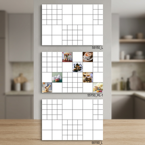 Azulejos de Pared para Baño, Cerámicos Digitales, Anti Humo, de Alta Calidad, para Hoteles y Restaurantes, Diseño de Cocina, 300x450mm, Esmaltados, Impermeables, para Exteriores - Product Image 5