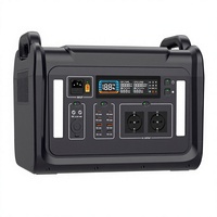 Panneau solaire à charge rapide 100W, Station LiFePO4 K2400 128Wh 40000mAh 12V 10A avec sortie onde sinusoïdale pure pour VR, CPAP, camping, ordinateurs portables