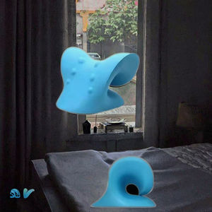 หมอนรองคอและไหล่เครื่องนวดคอยืดคอเพื่อบรรเทาอาการปวด - Product Image 3