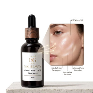 Suero Facial de Vitamina <span class=keywords><strong>C</strong></span> Pura al 30% para Aclarar la Piel y Lograr una Luminosidad Radiante, <span class=keywords><strong>Precio</strong></span> de Fábrica al por Mayor - Product Image 4