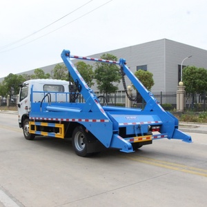 Camion de ramassage des ordures Dongfeng 4x2 6cbm, état neuf, chargeur de déchets à bras oscillant - Product Image 5