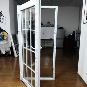 JYing Entry <strong>Doors</strong> <strong>Upvc</strong> Flush Interior <strong>Door</strong> Swing Steel+pvc+tempered Glass Modern Hotel Tempered Plastic <strong>Door</strong> - Product Image 2